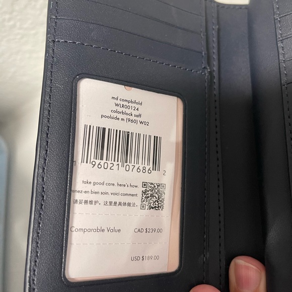 Kate Spade Staci Colorblock Bifold Medium Wallet - Picture 6 of 9